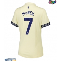 Ženski Nogometni dresi Everton Dwight McNeil #7 Gostujoči 2025-26 Kratek Rokav